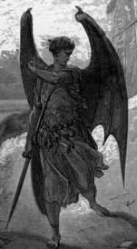 Satan, from Gustave Doré's illustations for Paradise Lost.