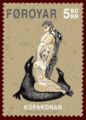 Faroese stamp 580 the seal woman.jpg