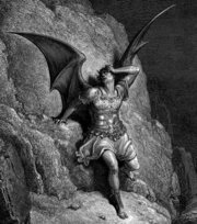 Gustave Dore's depiction of Satan from John Milton's Paradise Lost